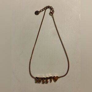 BCBG Generation SWEET Women's Necklace Jewelry Gold Tone